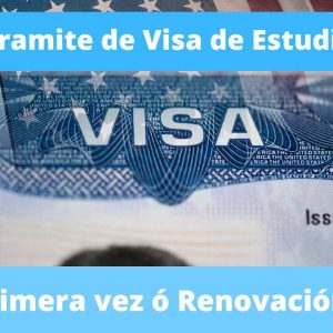Asesoría/Trámite de Visa de Estudiante (Presencial ó En línea)